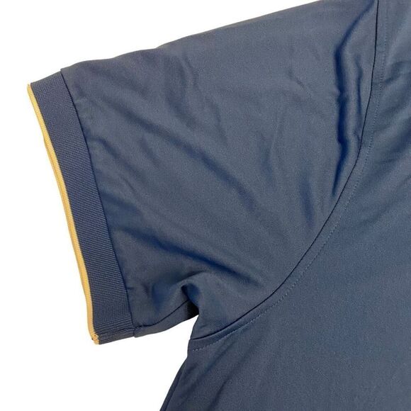 Claiborne Men's Blue Moisture Wicking Polo Sz 2XL - Picture 5 of 14